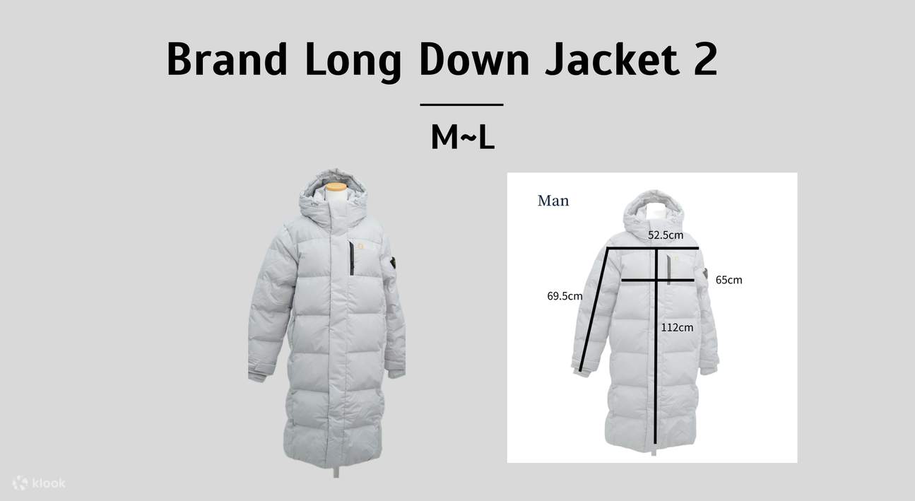 ブランドダウンジャケット（ロング）2（M〜L）